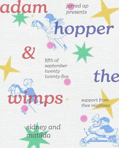 Adam Hopper and The Wimps + Thee Mightees, 5 September | Event in Sheffield | AllEvents