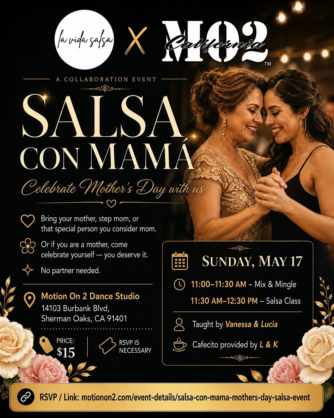 Salsa Con Mamá — MOTION ON 2 DANCE STUDIO
