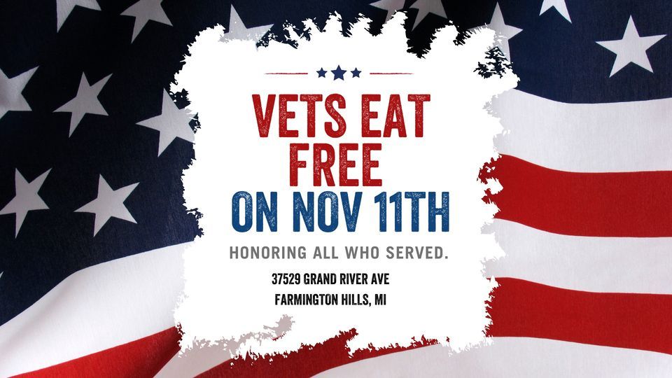 Veterans Day Vets Eat FREE!, Uno Pizzeria & Grill Farmington Hills