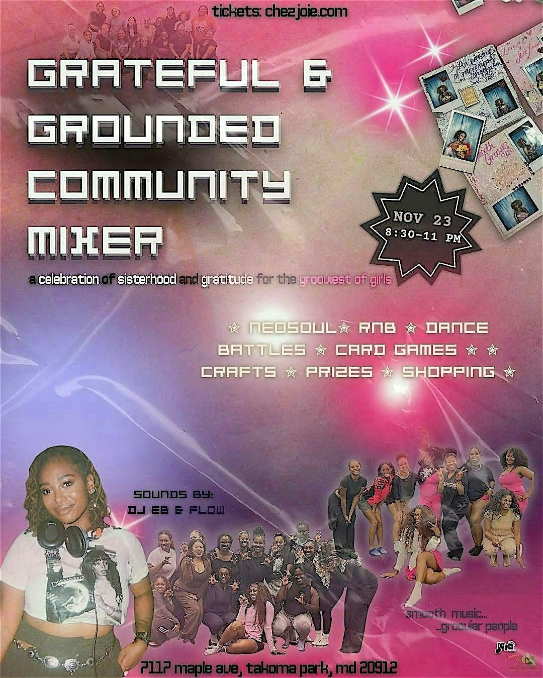 ☆Grateful & Grounded ☆SMOOTH GROOVES Community Mixer | Event in Takoma Park | AllEvents