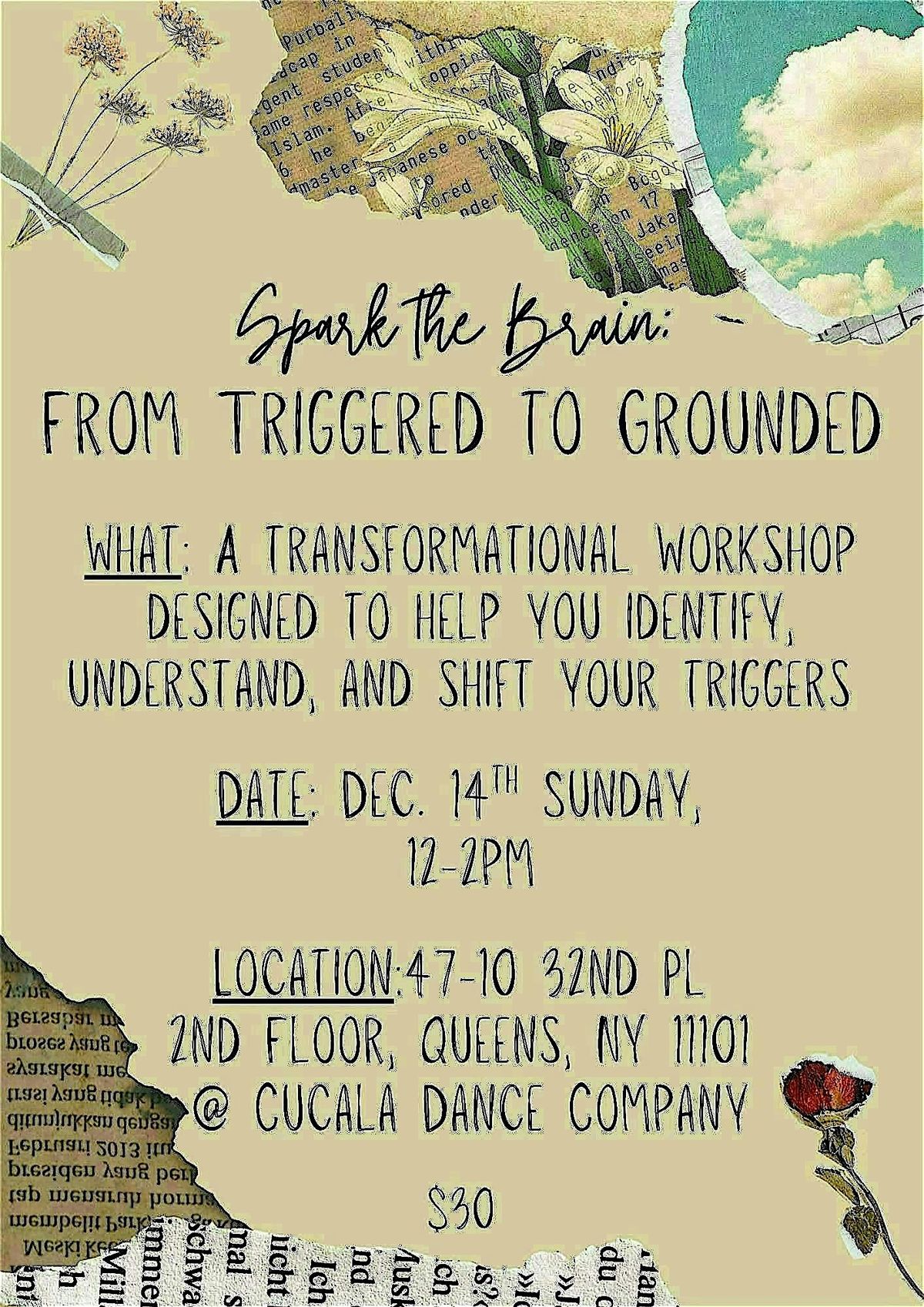 From Triggered to Grounded, 14 December | Event in Queens | AllEvents