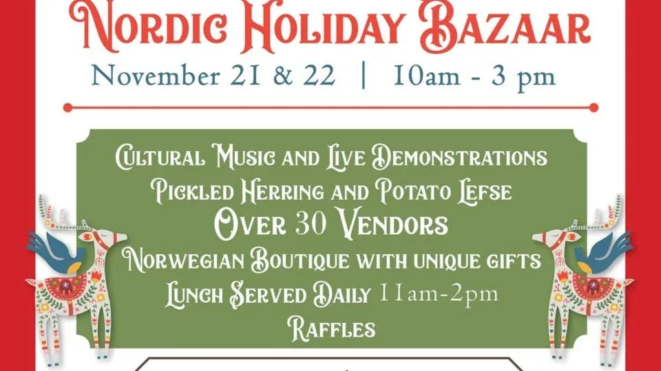 Coffee & Nordic Holiday Bazaar - Everett, 21 November | Event in Everett | AllEvents