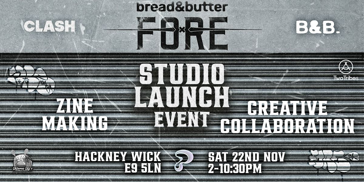 FORE X B&B Open Studio Workshops, 22 November | Event in London | AllEvents