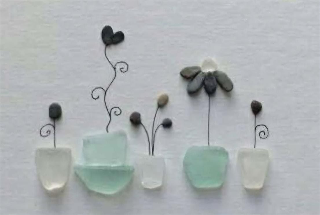 FUNdraiser Albion Recreation- Sea Glass on Canvas- ALBION