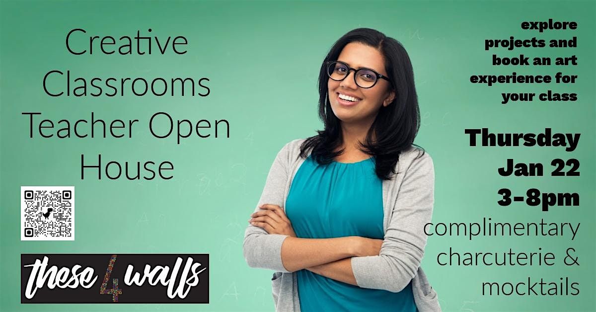 FREE Creative Classrooms Teacher Open House, 22 January | Event in Quinte West | AllEvents