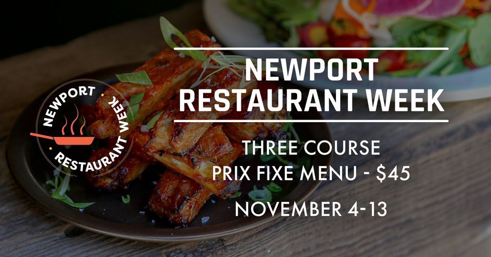 Newport Restaurant Week at the Ref, The Reef Newport RI, November 4
