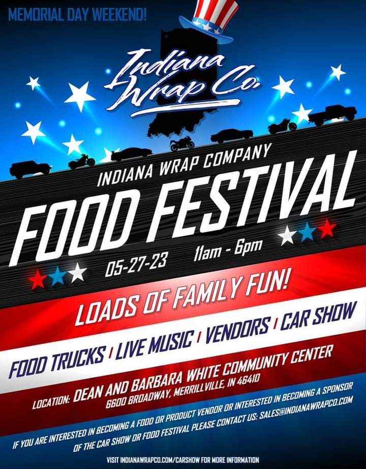 SOULGURU at the MERRILLVILLE COMMUNITY CENTER CAR SHOW & FOOD FESTIVAL