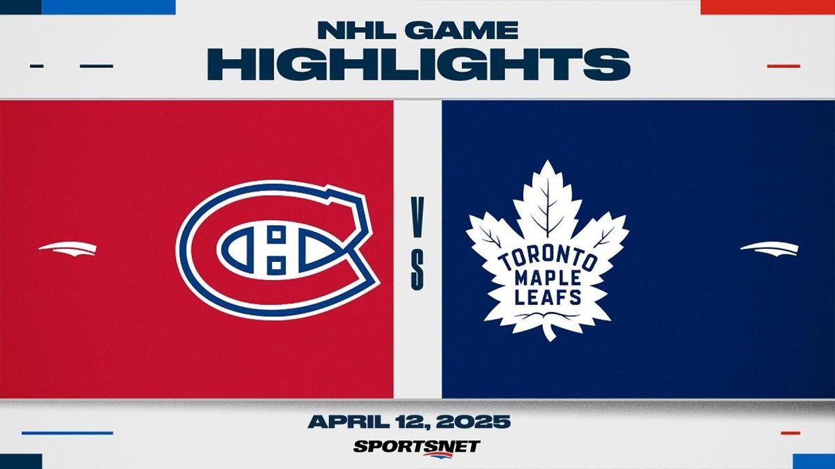 Montreal Canadiens vs. Toronto Maple Leafs | Event in Montreal | AllEvents