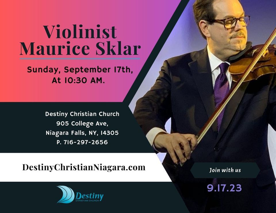 Violinist Maurice Sklar, 905 College Ave, Niagara Falls, NY 143051563