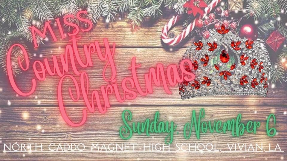 Miss Country Christmas Scholarship Program & Beauty Pageant, North