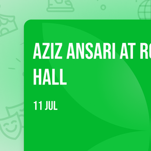 Aziz Ansari at Royal Albert Hall