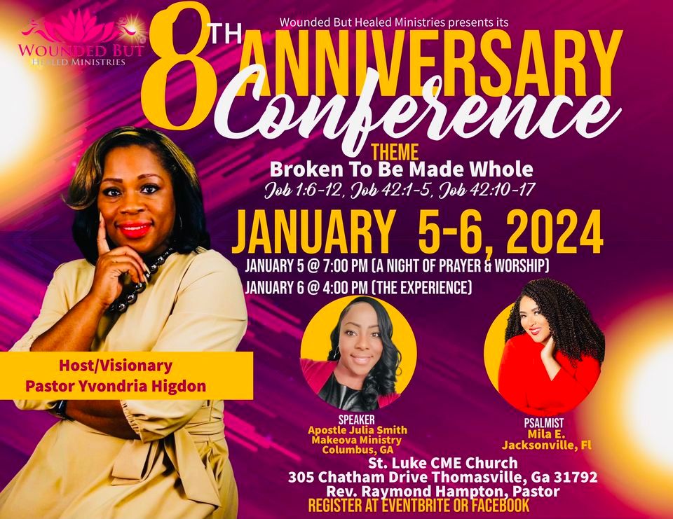 Broken to be Made Whole Conference 2024, St Luke Cme Church