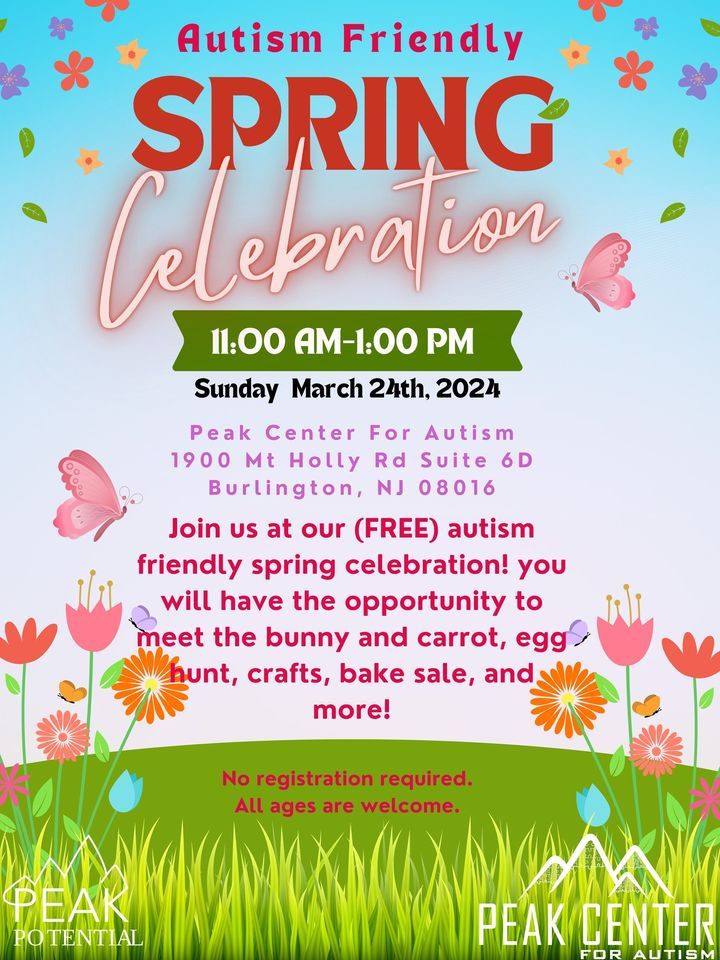 annual-autism-friendly-spring-celebration-peak-center-for-autism