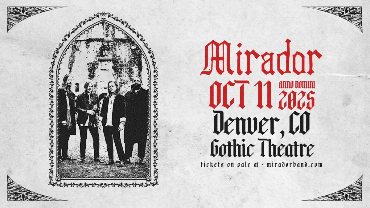 Mirador, 10 October | Event in Englewood | AllEvents