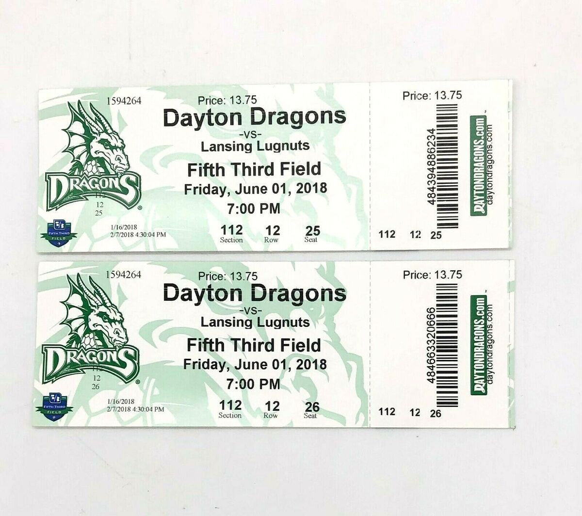 Dayton Dragons at Lansing Lugnuts at Jackson Field, 24 June | Event in Lansing | AllEvents