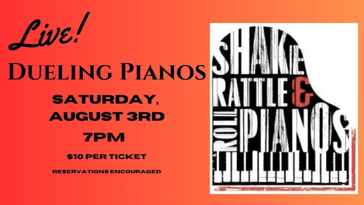 Shake Rattle and Roll Dueling Pianos at Chelsea Table and Stage | Event in New York | AllEvents