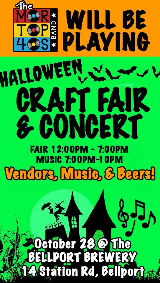 MOR TOP 40s Halloween Show Bellport Brewery!, Bellport Brewing