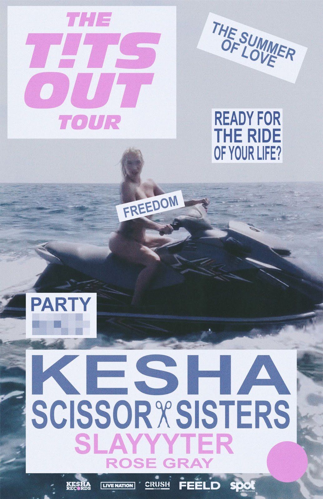 Kesha & Scissor Sisters Mountain View Tickets, 3 July | Event in Mountain View | AllEvents