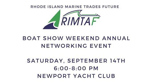 Rimta Future Annual Boat Show Weekend Networking Event At Newport