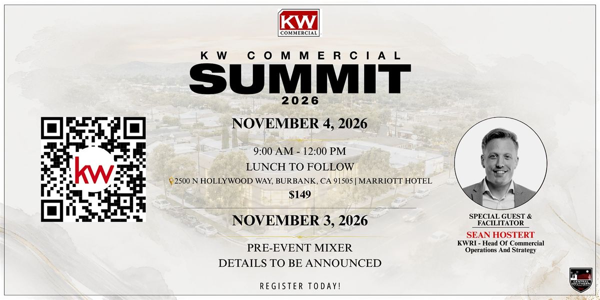 KW Commercial Summit 2026, 2500 N Hollywood Way | Marriott Hotel ...