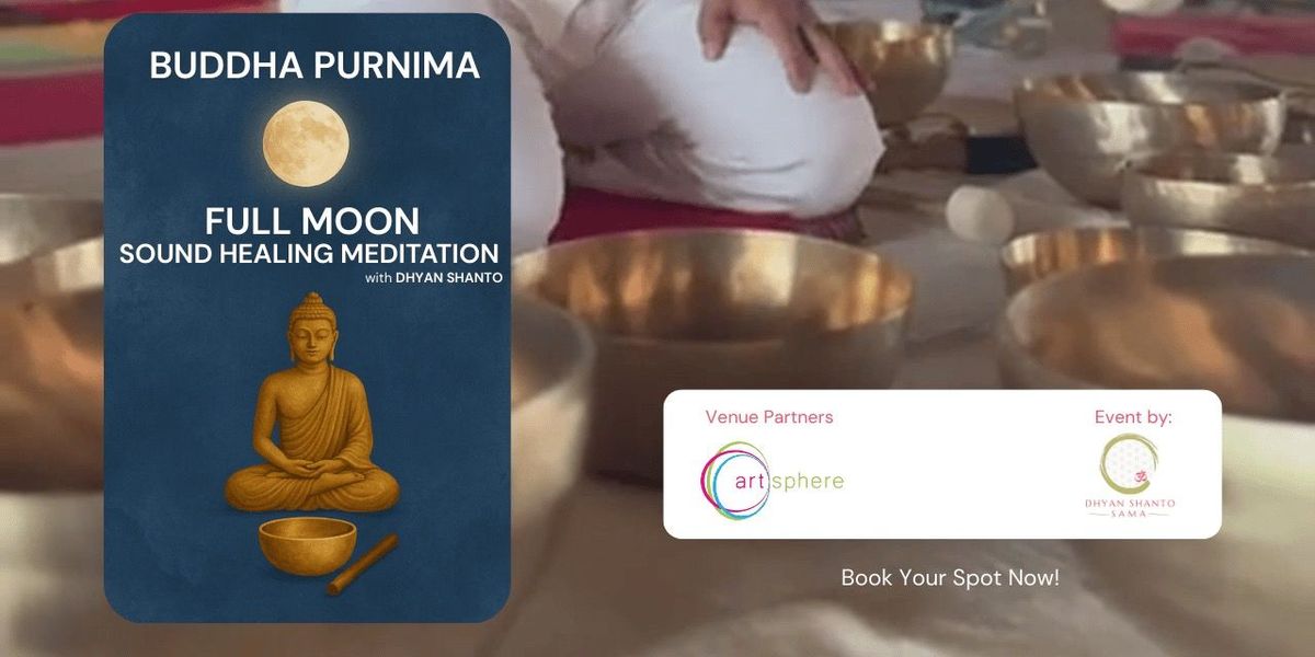 Full Moon Sound Healing Meditation, 12 May | Event in Pune | AllEvents