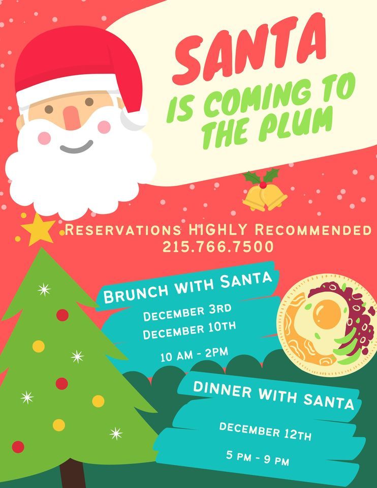 Brunch With Santa, Plumsteadville Inn, December 3 2023 AllEvents.in