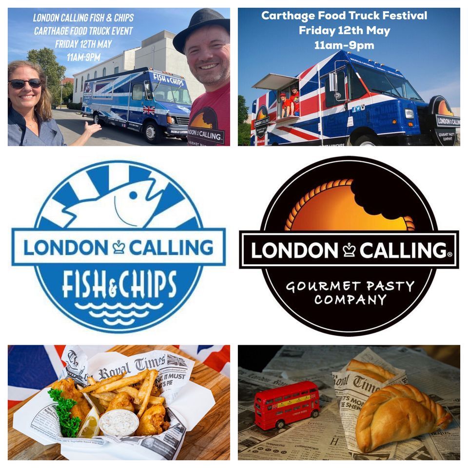 Carthage, MO BOTH Pasty and Fish & Chip Food Trucks at the Food Truck