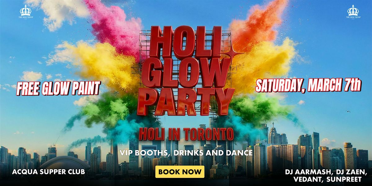 The Holi Glow Party