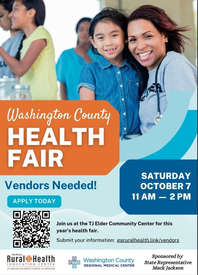 Washington County Health Fair , Washington EMC, Sandersville, March 9