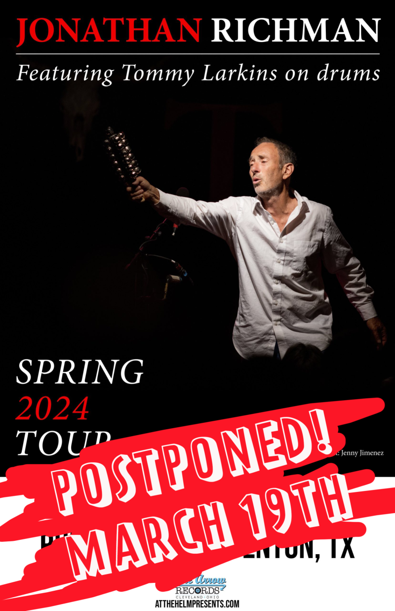 Jonathan Richman at Aladdin Theater, 1 July | Event in Portland | AllEvents
