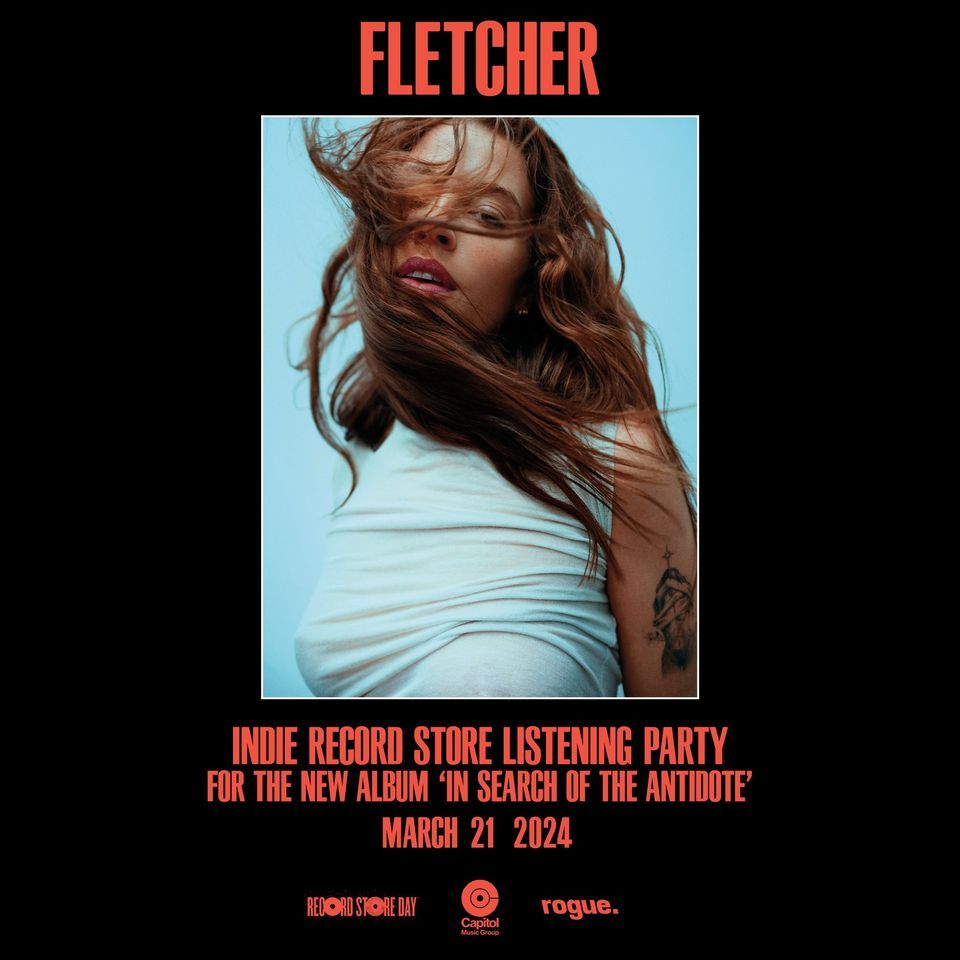 FLETCHER LISTENING PARTY!!, Disc-Cover Records, Nampa, 21 March 2024 ...