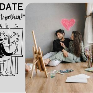Couple Art Date