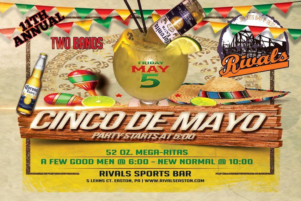 Cinco De Mayo at Rivals!, Rivals Sports Bar & Restaurant, Easton, 5 May
