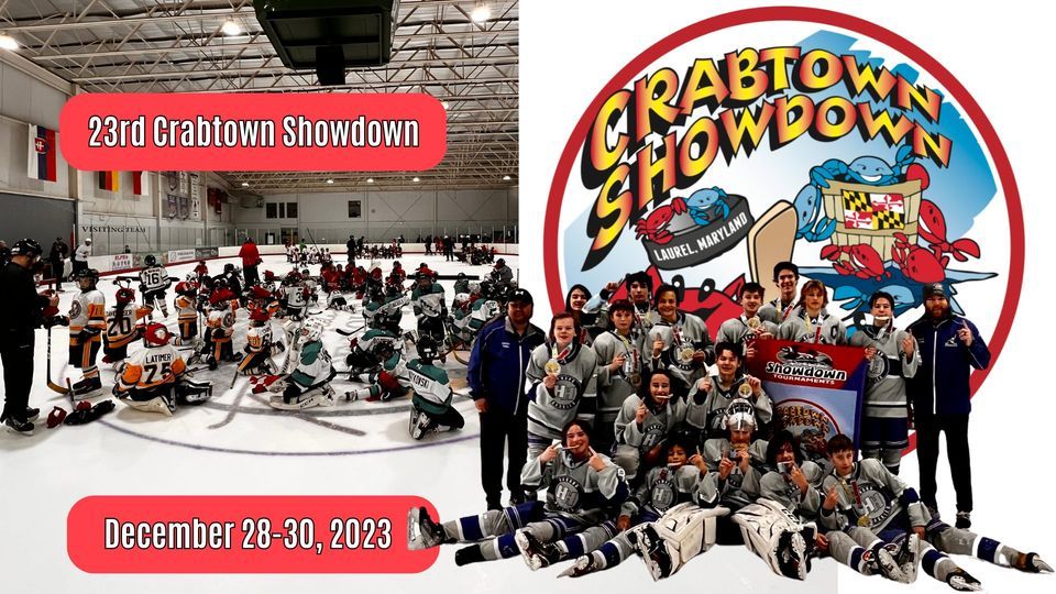 23rd Crabtown Showdown Tournament, The Gardens Ice House, Laurel, December 28 to December 30