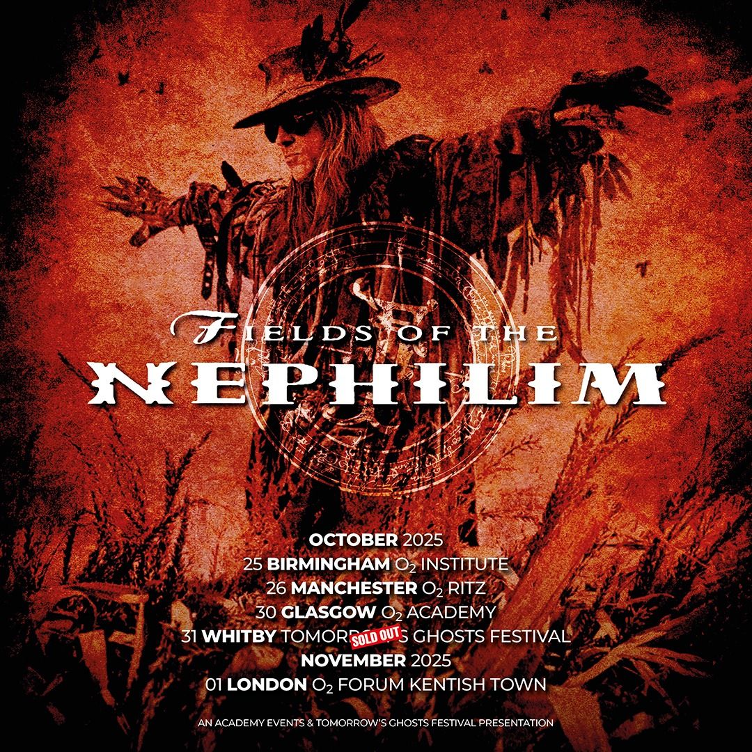 Fields of the Nephilim Birmingham Tickets, 25 October | Event in Birmingham | AllEvents