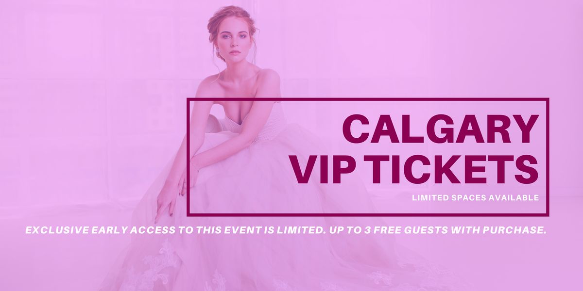 Opportunity Bridal Vip Early Access Calgary Pop Up Wedding Dress