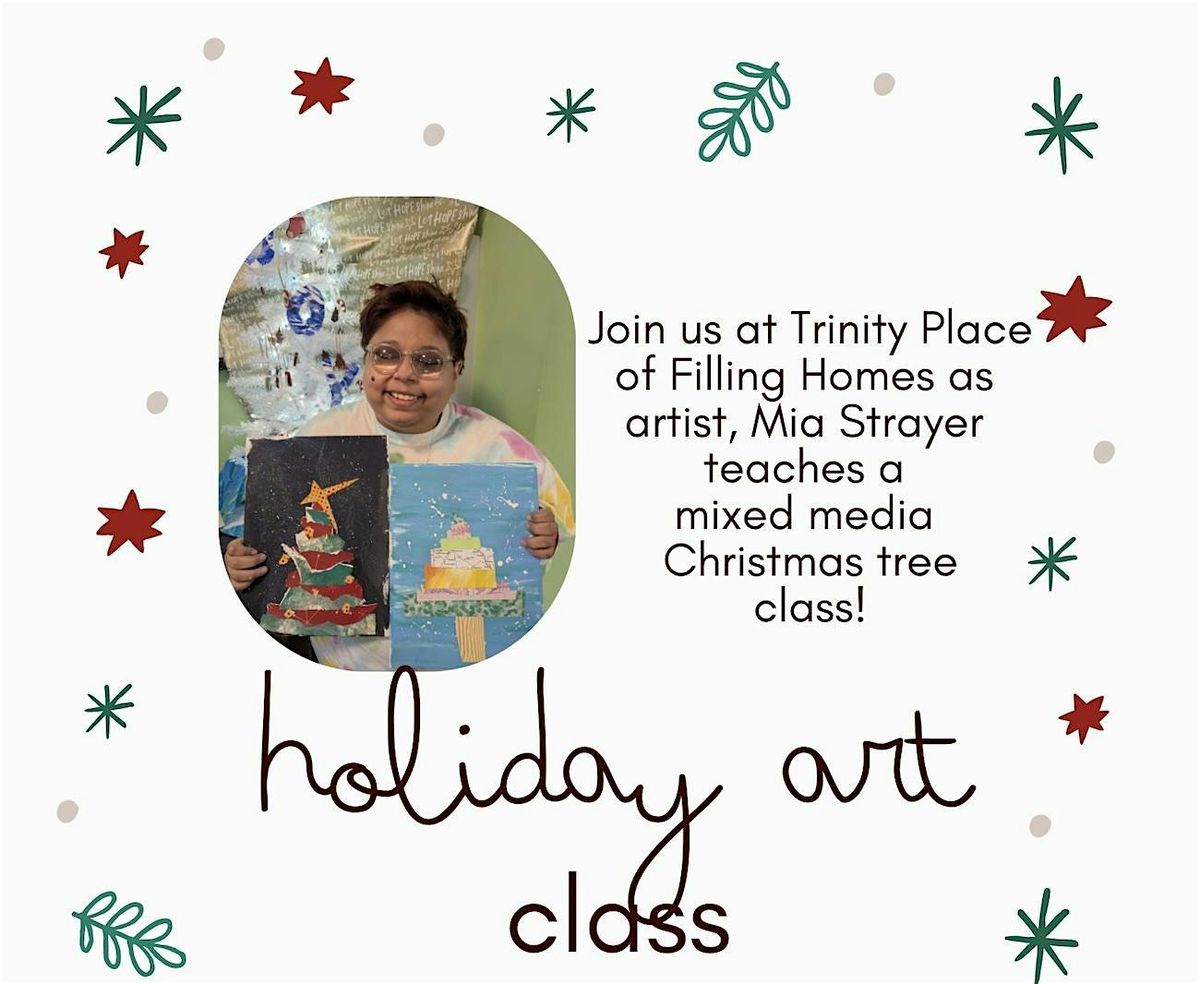 Holiday Art Class with Mia, 18 December | Event in Bryan | AllEvents