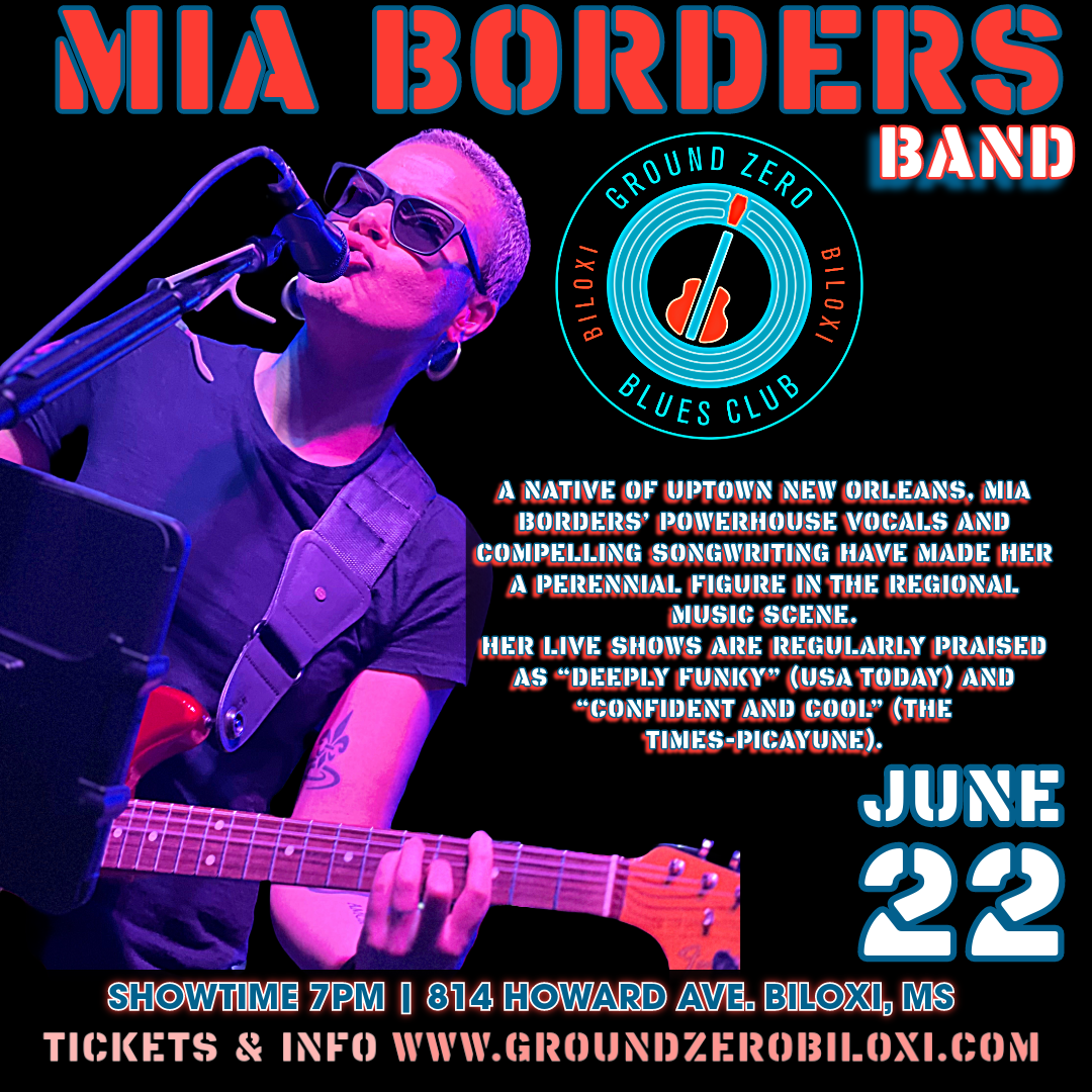 Mia Borders at Manship Theatre: Shaw Center for the Arts, 31 May | Event in Baton Rouge | AllEvents