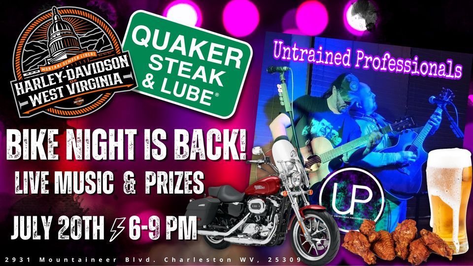 HarleyDavidson of West Virginia Bike Night at Quaker Steak!, Quaker