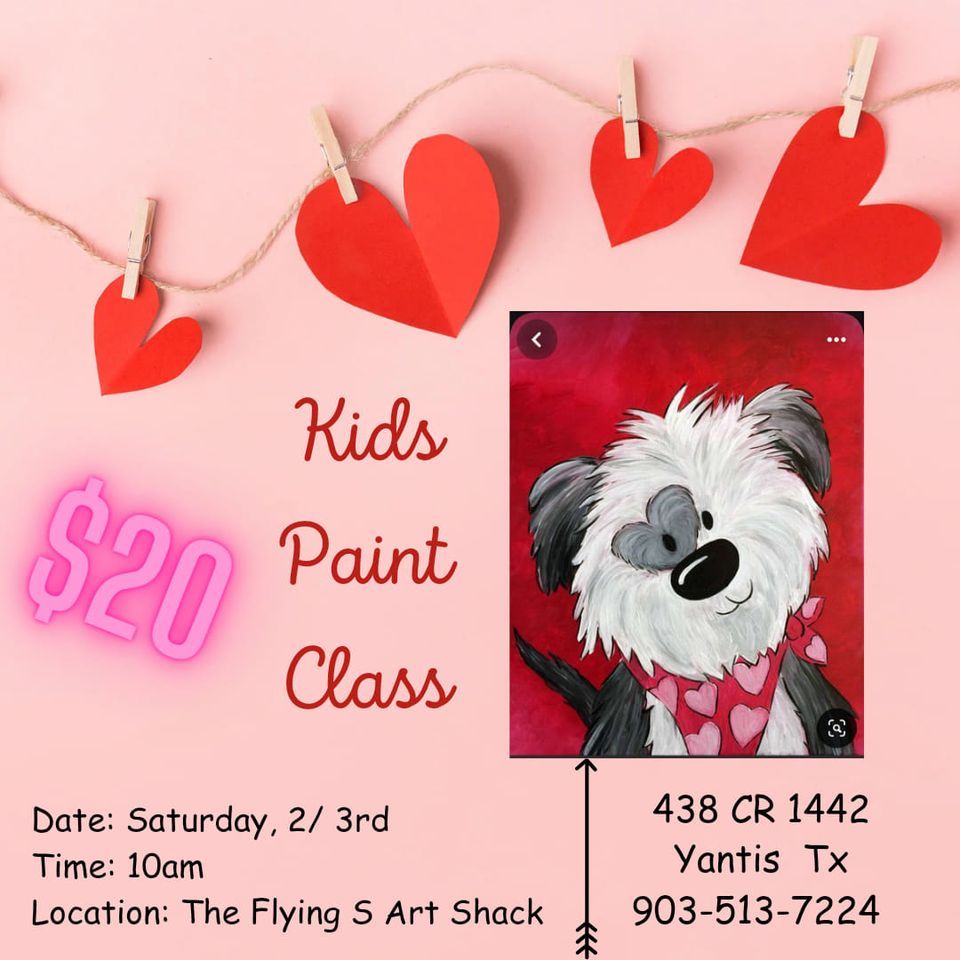 Kids Paint Class, 438 CR 1442 , Yantis, Tx, February 3 2024 AllEvents.in