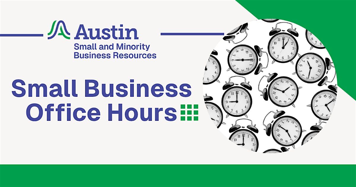 Small Business Office Hours, 21 January | Event in Austin | AllEvents