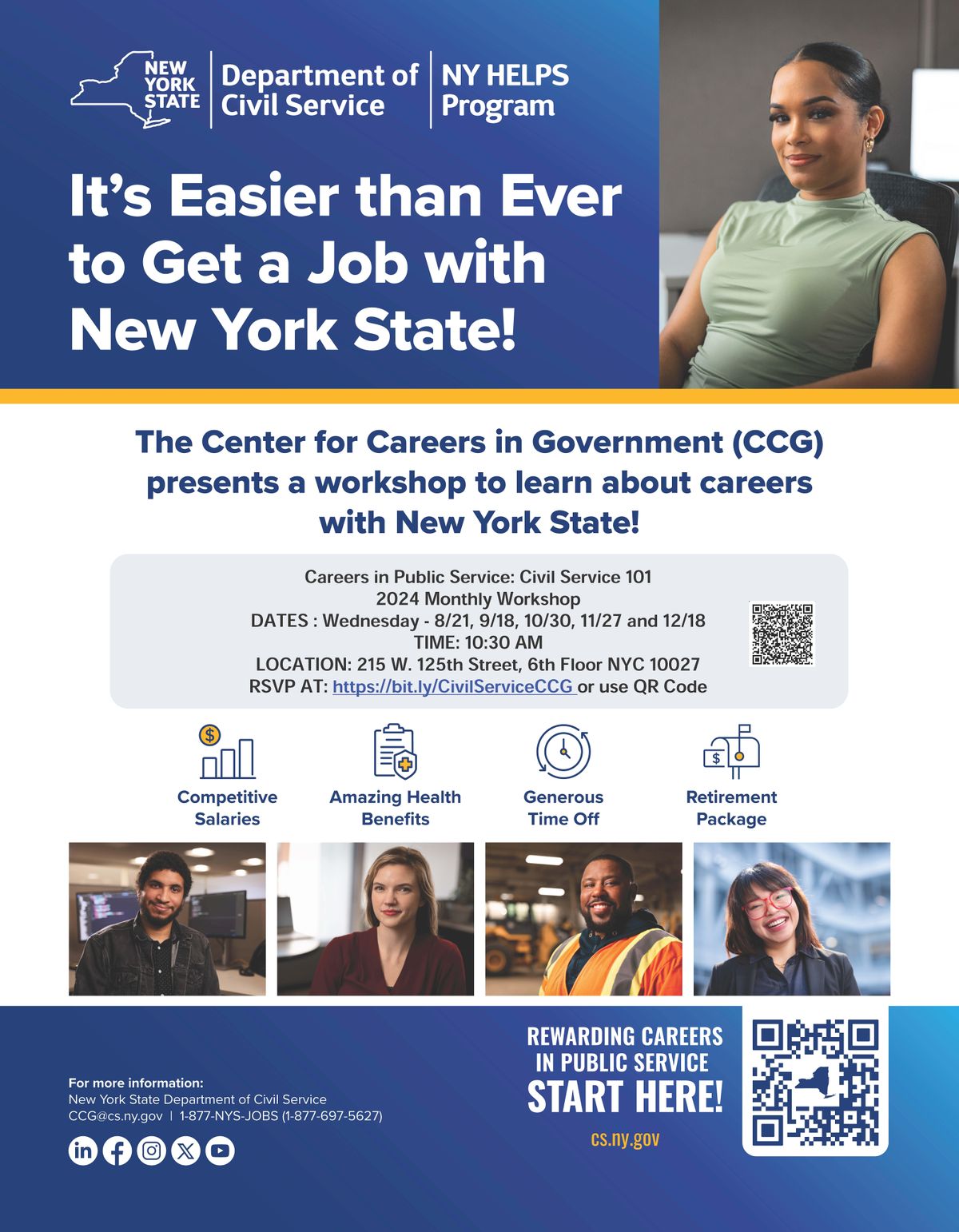 Utica: NYS Civil Service Workshop Opportunity to Navigate State Jobs