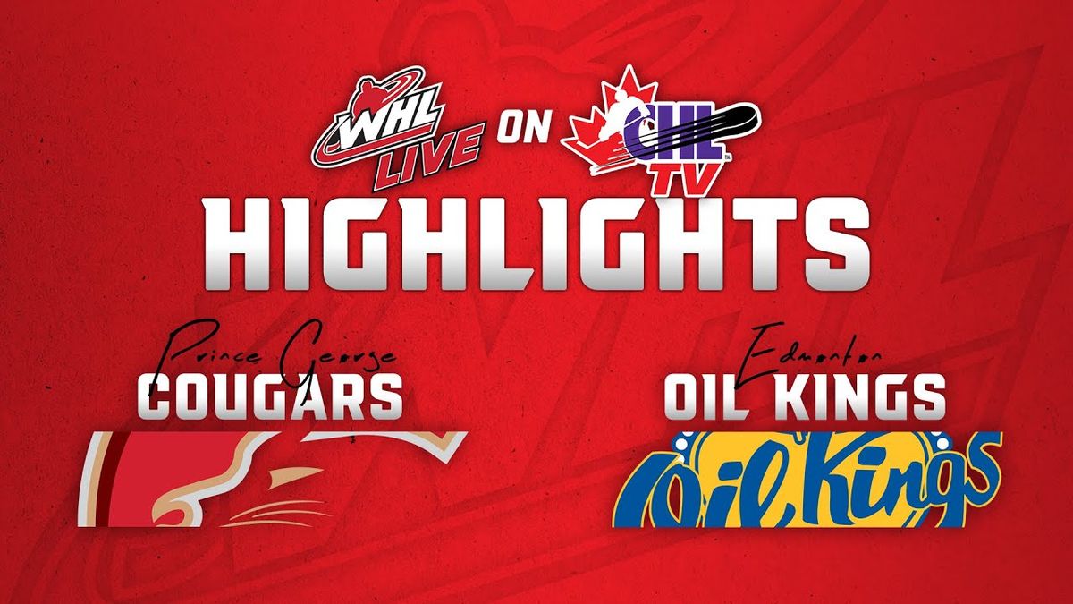Prince George Cougars vs. Edmonton Oil Kings, 21 November | Event in Prince George | AllEvents