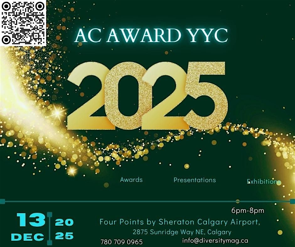 AC Awards YYC 2025, 13 December | Event in Calgary | AllEvents
