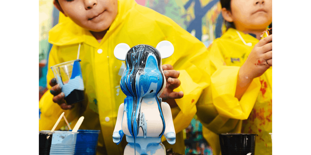 Baby Bear Group Fluid Painting - Painting Class by Classpop!™, 20 December | Event in Houston | AllEvents