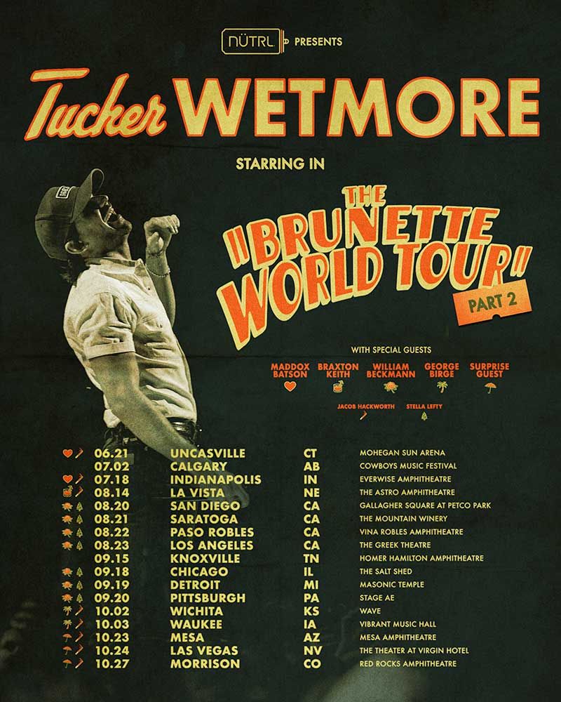 Tucker Wetmore at Mesa Amphitheatre, Mesa Amphitheatre | AllEvents