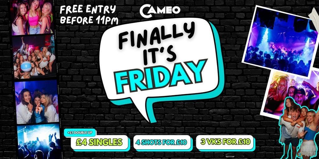 Cameo Bournemouth Friday - Finally It's Friday, 25 July | Event in Bournemouth | AllEvents
