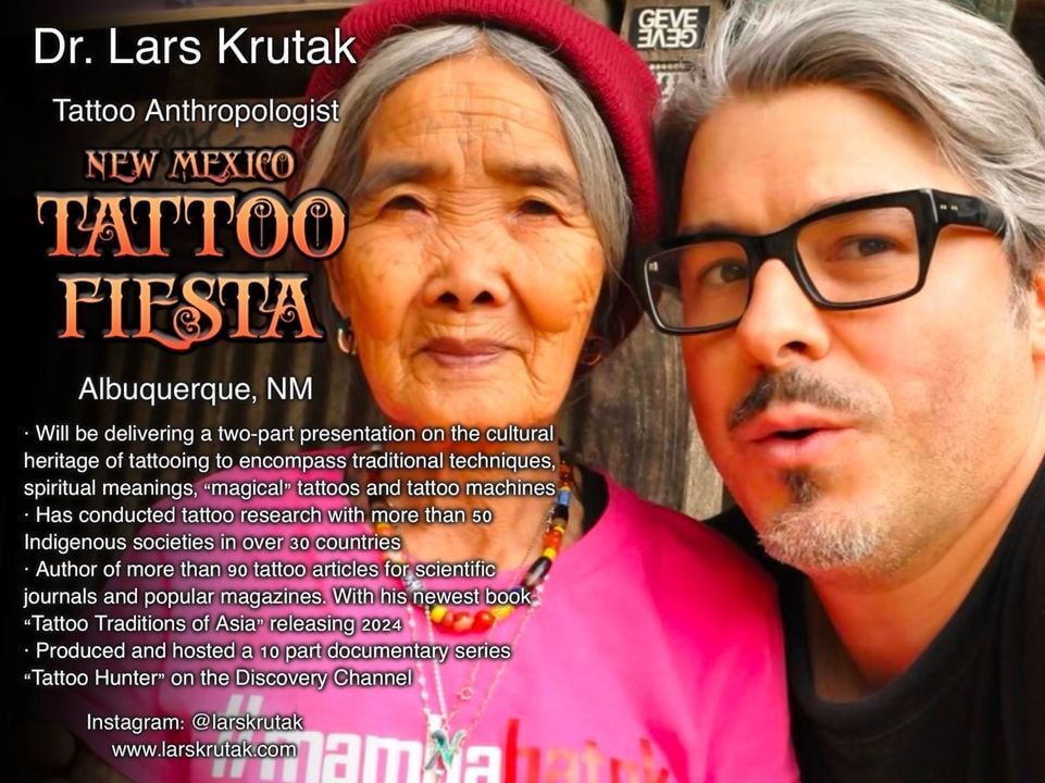 Dr. Lars Krutak Tattoo Anthropologist , Isleta Resort & Casino