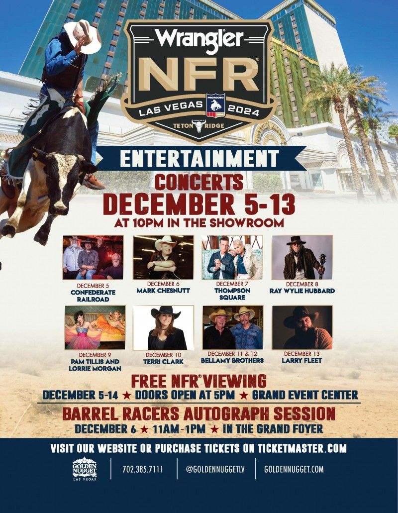 National Finals Rodeo at Thomas and Mack Center, 4 December | Event in Las Vegas | AllEvents