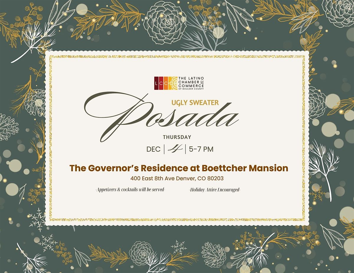 LCC Annual Ugly Sweater Posada, 4 December | Event in Denver | AllEvents